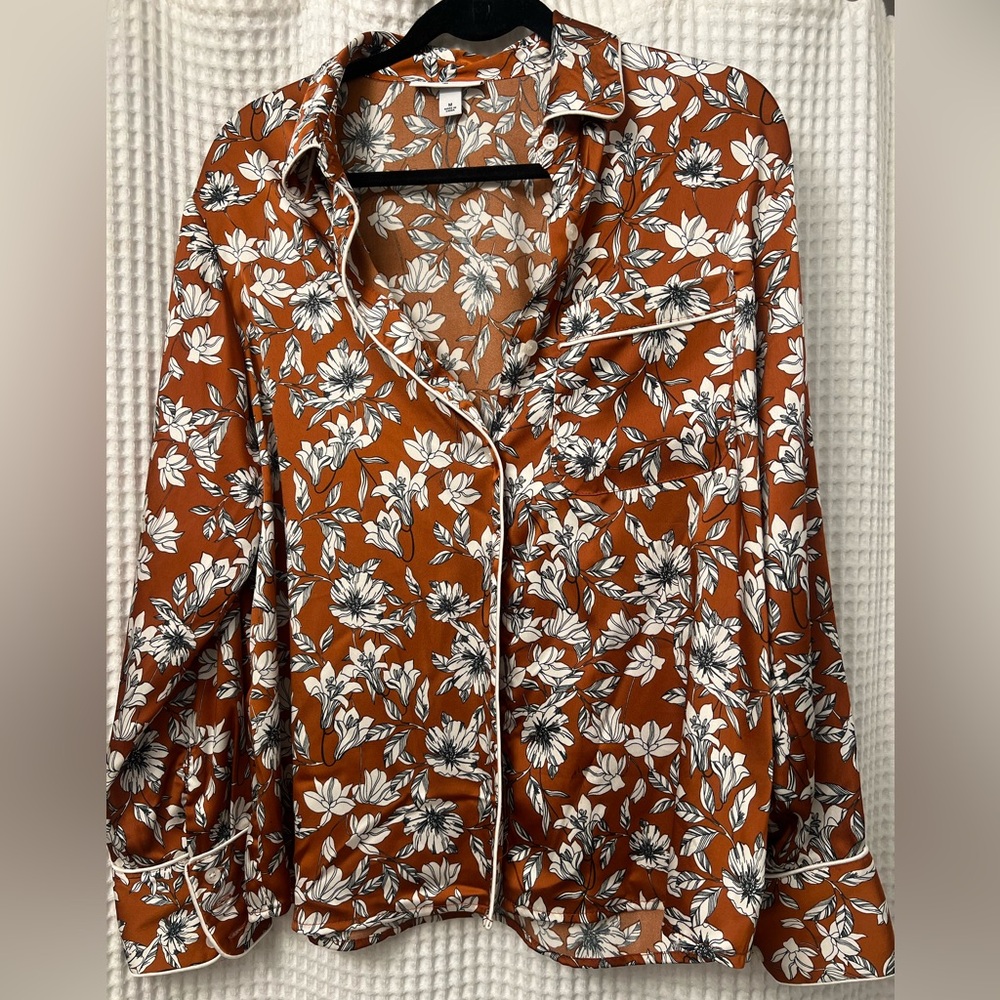 La Ligne x Target silky button down